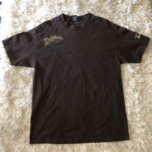 Quicksilver Skull Brown T-Shirt